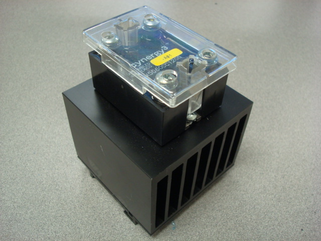 USED Cynergy3 M5060CC1200 Diode Module with HBC Rail Mount Heat Sink