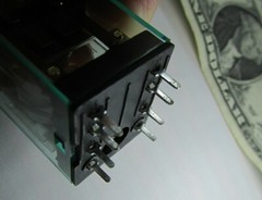 New Midtex 8-Pin DPDT Relay 24VDC Coil 3A 28VDC 120VAC 240VAC 1/10 HP 156-22S1A4