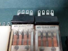 Potter & Brumfield Relays and Sockets 24VDC & 12VDC Everything Shown