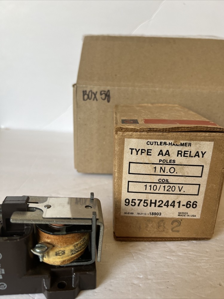 Cutler Hammer 9575H2441-66 Type “AA” Relay