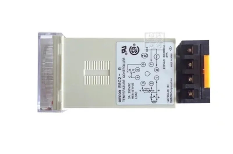 Temperature Controller Socket Guide Rail Type Relay Output K Input Thermostat AC