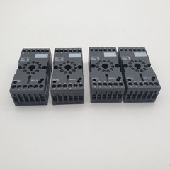 Lot of 4 Schneider Electric RUZC3M Telemecanique Relay Sockets 12A 250V