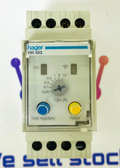 Hager HR403 Earth Leakage Relay 0.03–10A