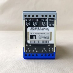 MTL 2212 SWITCH OPERATED RELAY 3-CHANNEL