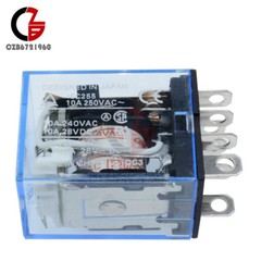 LY2NJ J LY2 LY2N AC 200V/220V 8PIN 10A 240VAC 28VDC Power Relay Coil