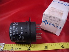 Allied Control MHY0-12D 26.5v dc Relay 200 ohm 10 amp Gould 10a 14 pin New