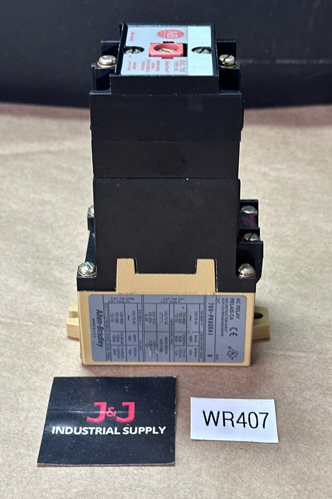 Allen-Bradley 700-PK600A1 /B Control Relay 115-120V 60Hz 110V 50Hz + Warranty!