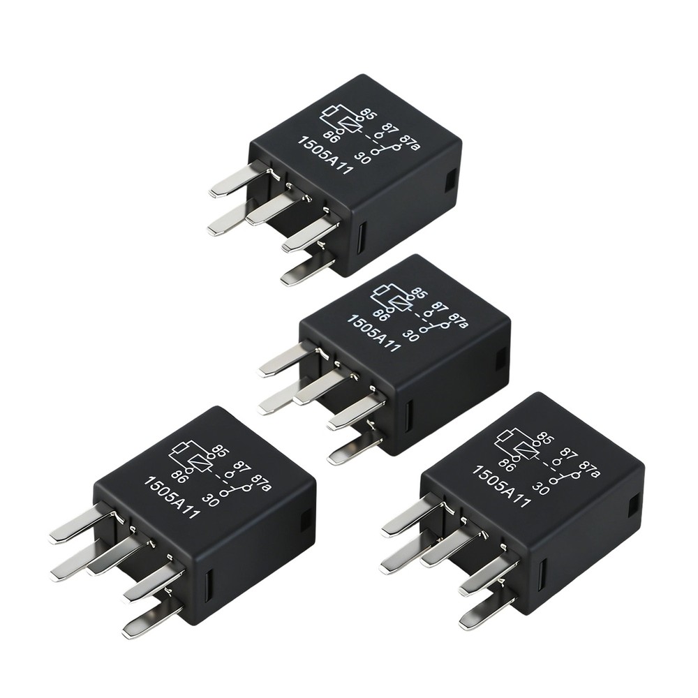 4PCS Main Harness Relays 5Pins 12V for Seadoo GTX 155 RXP RXT 215 230 255 260