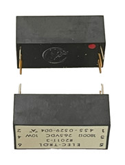 Elec-Trol R2011-3=1800 Ohms 26.5VDC 10W Reed Relay (Lot of 2)