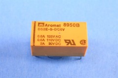2 Aromat DS2E-S-DC6V Low Signal Relay DPDT 6VDC 0.6A-125VAC 0.6A-110VDC 2A-30VDC