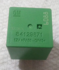 GM 84129871 Vacuum pump relay