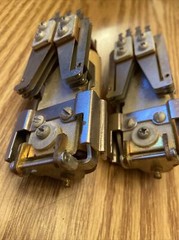 Pair Of CP Clare vintage relay Continuous Duty 50 OHMS DC RESISTANCE 195G3002 #I