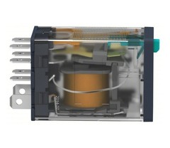 SCHNEIDER General Purpose Relay: Socket Mounted, 15 A Current Rating, 24V DC, 8