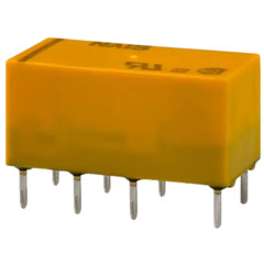 DS2Y-S-DC6V Electromechanical Relay 6VDC 180Ohm 2A DPDT (20×9.9×9.9)mm THT Signa