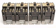 Lot of 4 Cutler Hammer Type M Relays D26MB D26MPR D26MPL D26MPS