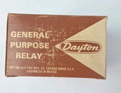 Dayton 3X749E General Purpose Relay 30A 2HP 240V 50/60HZ, Old New Stock – READ