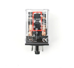 Electromagnetic Relay MK2P 8PIN PF083A Socket DC12V DC24V AC110V AC220V MK2P-I