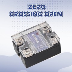 SSR 25A 3-32V DC To 24-480V AC Single Phase Solid State Relay DC Control AC3411