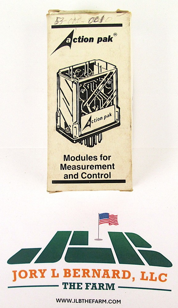 Action Pak, 4010-1242, In 4-20MA DC, Out 0-10V DC, Power 120V AC, NOS, Surplus