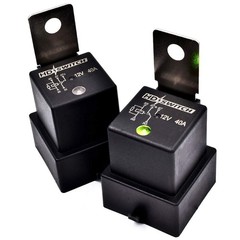 HD Switch Waterproof Relay 12VDC LED Indicator 2 Pack