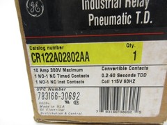 GENERAL ELECTRIC CR122A02802AA 300V 10A NSMP