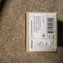 Brand New Wattstopper Auxiliary Relay Pack S120/277/347E-P