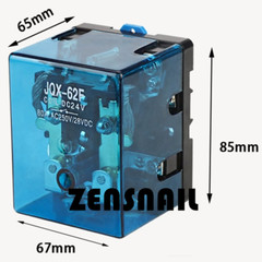 1PCS JQX-62F-2Z DC12V DPDT POWER RELAY 12VDC 80A silver plated contact NEW