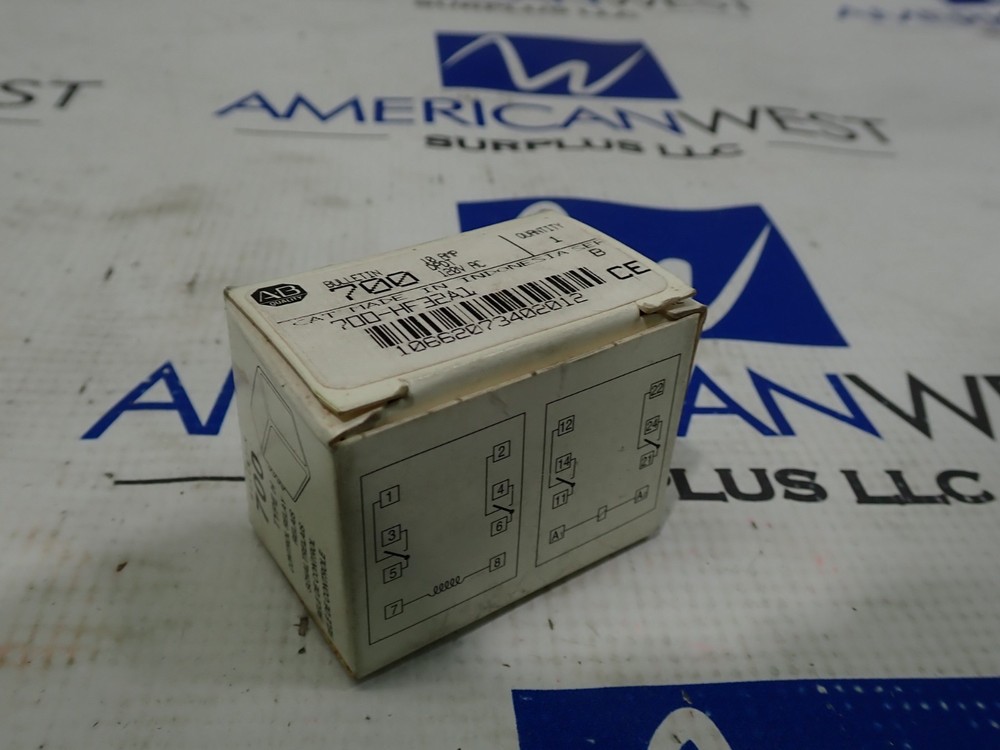 ALLEN BRADLEY 700-HF32A1 SER A RELAY 120 VAC 10 A New