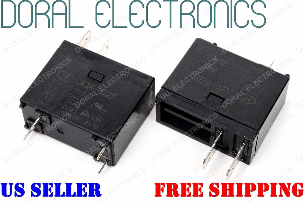 Hongfa JQX-62F 12V DC Relay HF 302WP-1AH-C M02 302WP-1AC-C HF62F OMIF-S-112LM