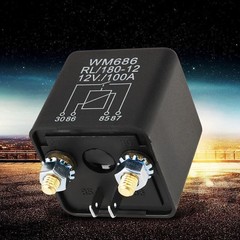 12V 100A Normal Open Heavy Duty Car Starter Relay for Control Battery ON/OFF