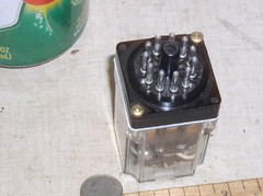 1 SYRACUSE UK 3PDT 3 POLE SKP14DC48 POWER RELAY S 48 V DC COIL 11 PIN OCTAL BASE