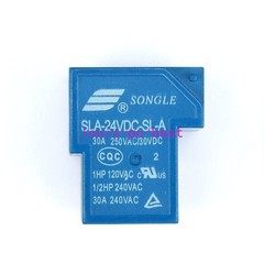 5Pcs 30A SLA-12VDC-SL-A Power Relay 5VDC 12VDC 24VDC 4Pin 12V DC PCB Type