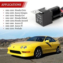 Durable 4-Pin Main Relay Conversion Kit with Automatic Operation for Honda