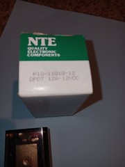 NEW GENUINE NTE ELECTRONICS R10-11D10-12 DPDT 12A-12VDC RELAY