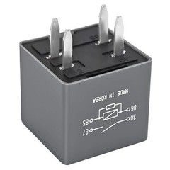 2Pcs Relay 4 Pin 12V 40A SPDT A/C Compressor Control Fuse S Number of Items: 2