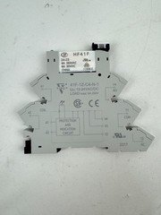 x(3) ZJWZJH Relay Socket 41F-1Z-C4-N-1 Screwless Terminal Din Rail w/ HF41F