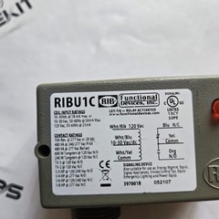 Lot Of 4 RIBU1S RIBU Relay (2 new & 2 used)