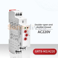 AC/DC12V-240V A220V 16A On Delay Off Delay Timer Relay Time Delay Relay Din Rail
