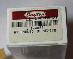 Dayton 1A485E General Purpose Relay 8-pin 24VDC 12A DPDT NOS NEW