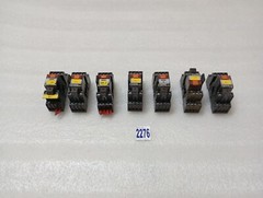 SCHRACK-RELAY PT570730 230V 6A WITH BASE YPT78704(LOT OF 7PC)