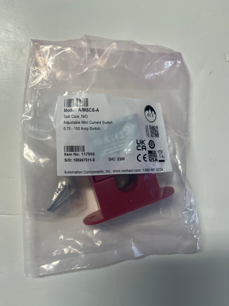 ACI A/MSCS-A (Adjustable Current Switch)