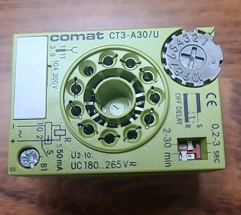 Comat Releco Ct3-A30/u, Relay Timer