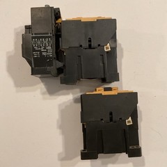 qty 2 -Allen-Bradley 100-A09ND3 Contactor B & 193-BSB30 Overload Relay, Series B