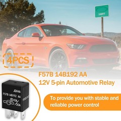 High-Performance 10A/20A Automotive Relay Set of 2 for Ford – OEM Quality