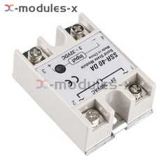 SSR-25DA SSR-75DA SSR-60DA 250V Solid State Relay Alloy Heat Sink 25/40/60/100A