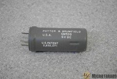 POTTER BRUMFIELD RELAY SM5DS 6V DC SPDT .25A NEW UNUSED SENSITIVE RELAY 80 OHM