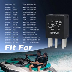 4x 12V Main Harness Relays for Sea-Doo Cruise Spark 900 Base 16/19 Sport 18/21
