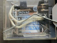 IDEC 96Y30C Base w/Magnecraft 78ATCSX-13 120V Ice Cube Relay