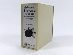 Electromatic SC 195 220 S-System Supply 220 V AC, Recycler 8-180 sec.