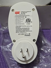 Dayton Thermostat Plug Model: 1UHG6 Temp. Range: 40-95⁰F 120VAC 15(3)A Max